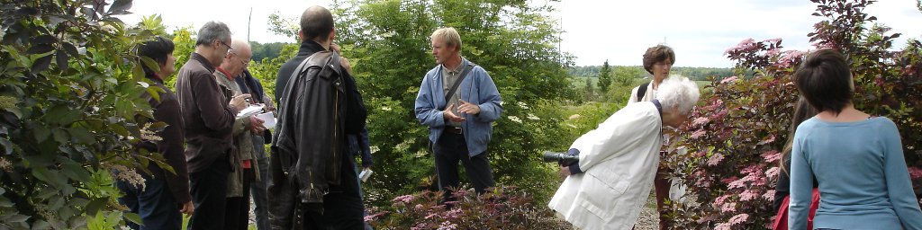 Jac Boutaud animant une visite